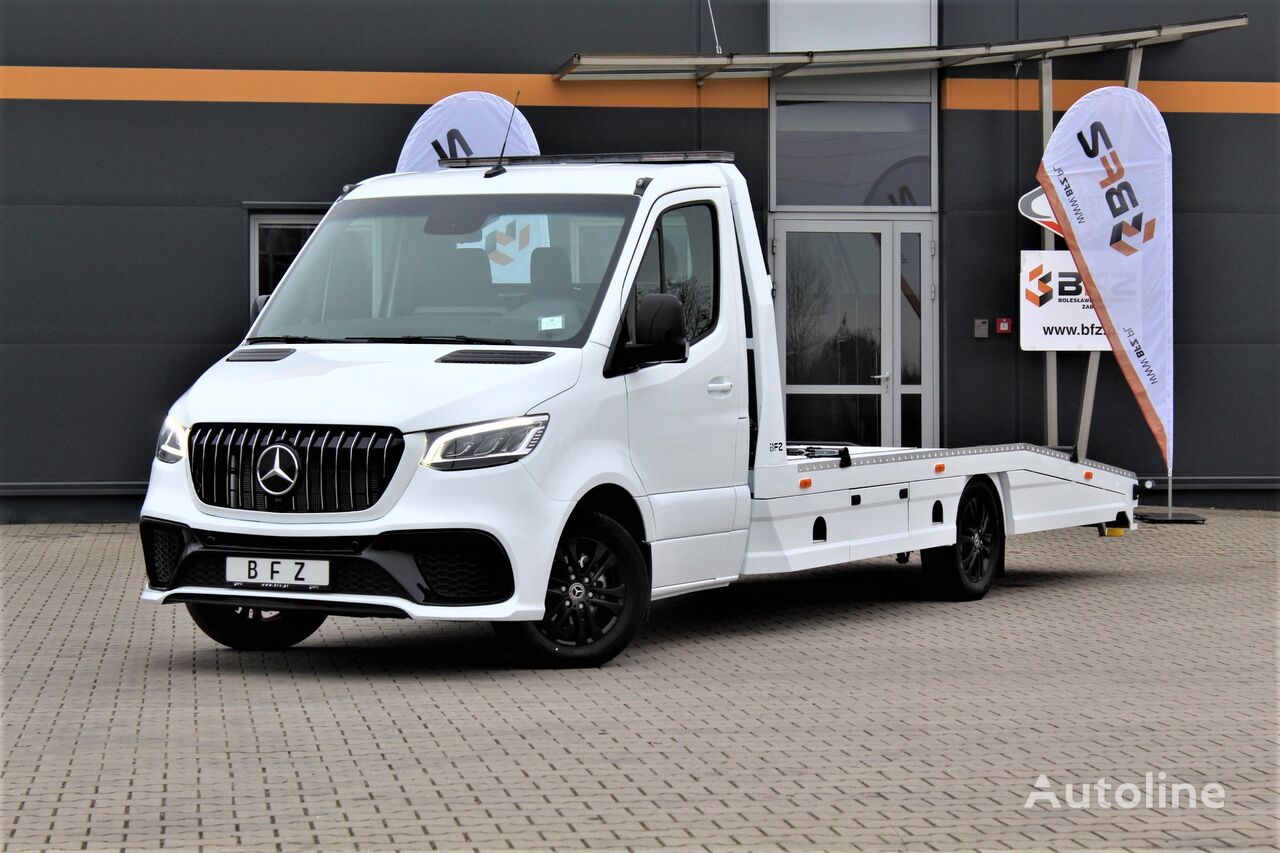 nový autotransportér Mercedes-Benz Sprinter 319  LED NAVI Autotransporter BFZ PLATEAU