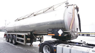 chemická cisterna BALE VTS 28.000l , steinless steel , lift axle