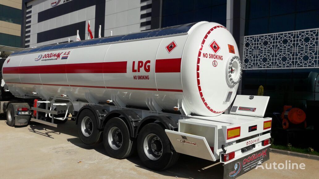 nový cisterna LPG Doğumak LPG Tanker - Trailer with 3 Axles  gaz tankeri römork