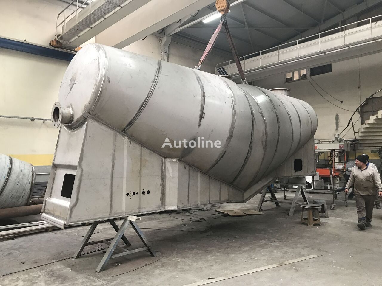 nový cisterna pro přepravu cementu Emirsan Slurry Tank INOX 304L 4 mm