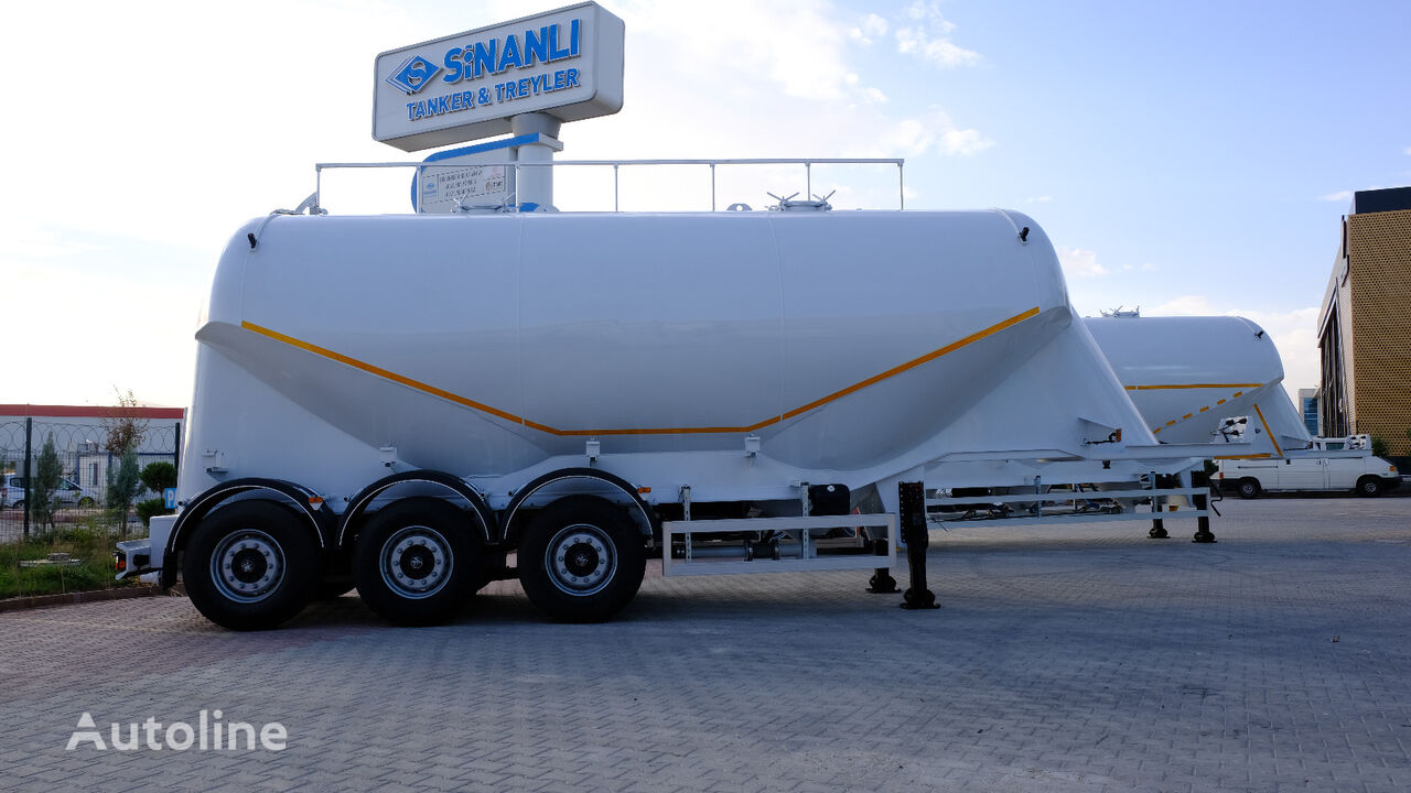 nový silo cisterna Sinan Tanker-Treyler Aluminium Silo tanker