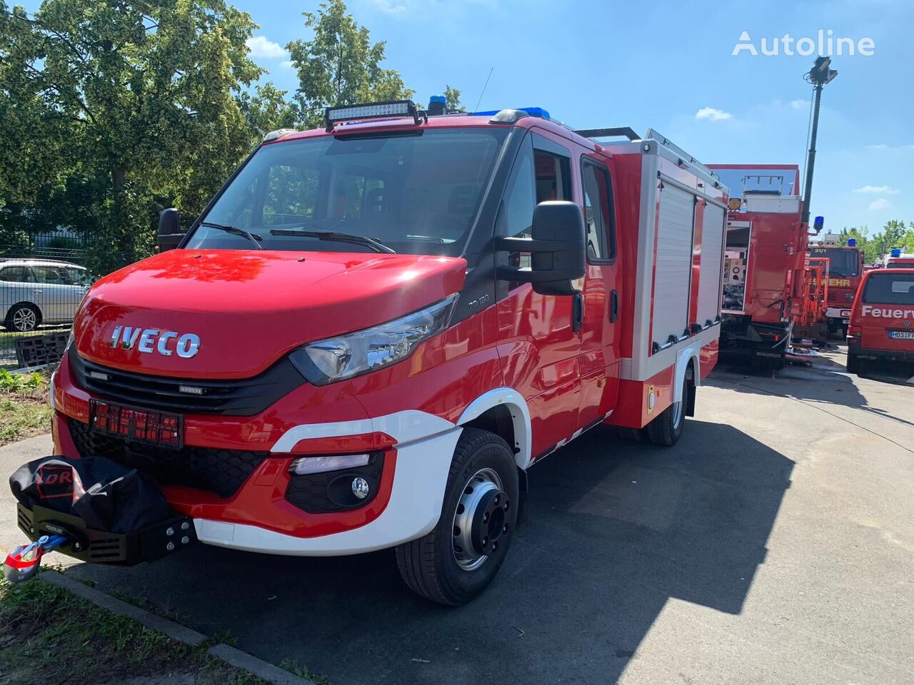 nový hasičský vůz IVECO DAILY TSF/W