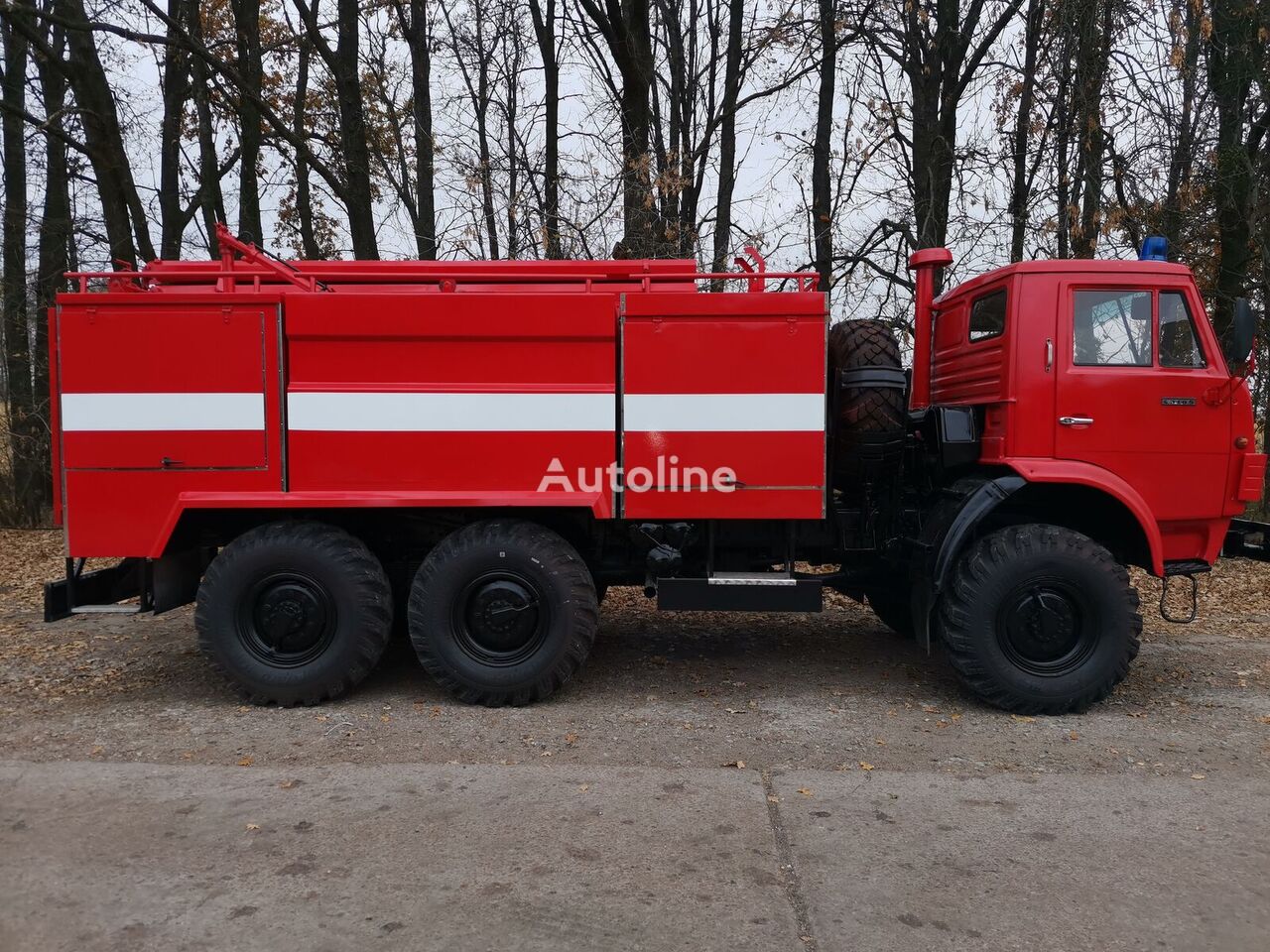 hasičský vůz KamAZ Av 40