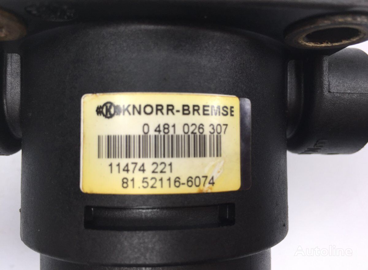 pneumatický ventil Knorr-Bremse TGA 18.410 (01.00-) pro tahače MAN 4-series, TGA (1999-2009)