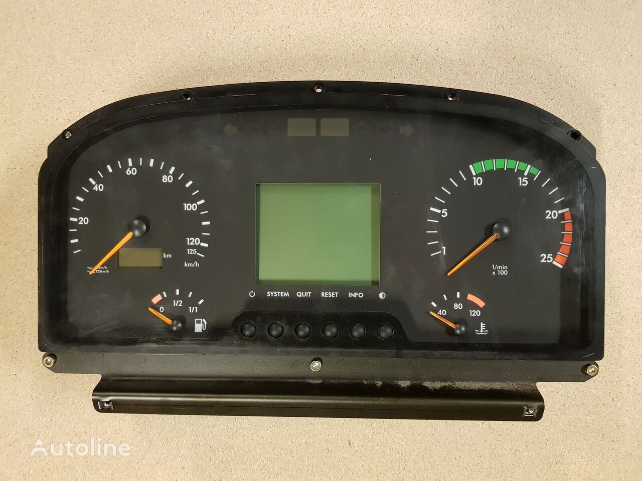 přístrojová deska Instrument cluster speedometer pro autobusy Mercedes-Benz Setra Citaro Travego Tourismo