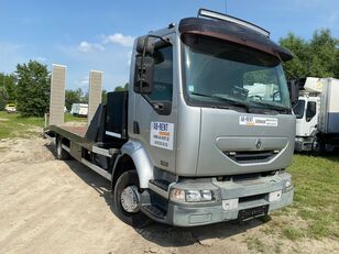 autotransportér RENAULT Midlum 220 dci - trailer + winch