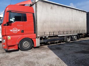 plachtové vozidlo MAN TGX 24.400 na prodej + shrnovací plachtovy prives obrázek 3 plachtové vozidlo MAN TGX 24.400 + shrnovací plachtovy prives obrázek 3
