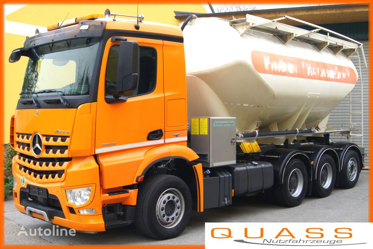 nákladní vozidlo cisterna pro přepravu cementu Mercedes-Benz AROCS 3545