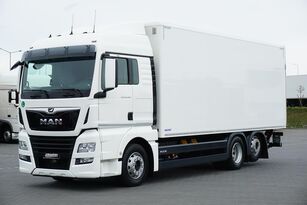 nákladní vozidlo furgon MAN TGX 26.460 / EURO 6 / KONTENER + WINDA / 17 PALET / MAŁY PRZEBIE