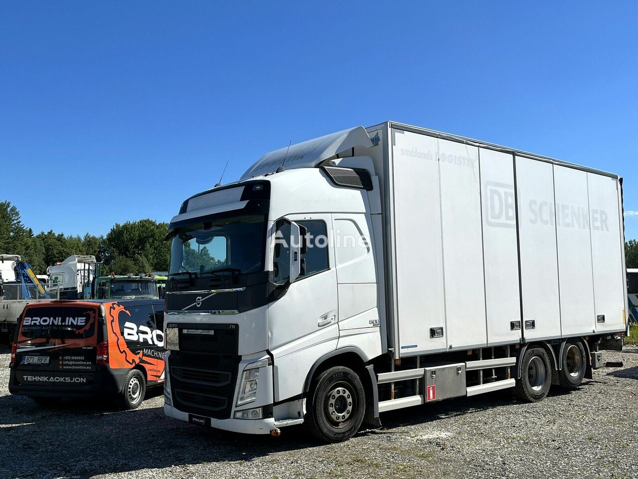 nákladní vozidlo furgon Volvo FH 500