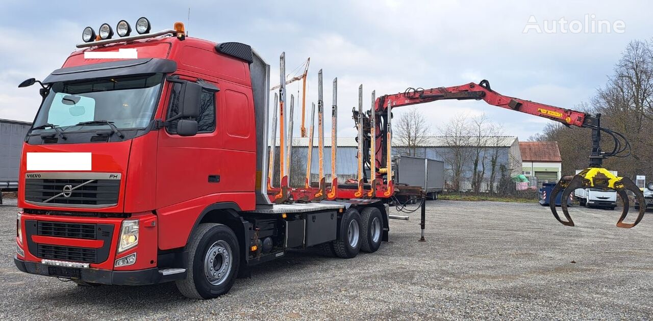 nákladní vozidlo na přepravu dřeva Volvo FH 500