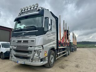nákladní vozidlo na přepravu dřeva Volvo FH 540 + přívěs na přepravu dřeva