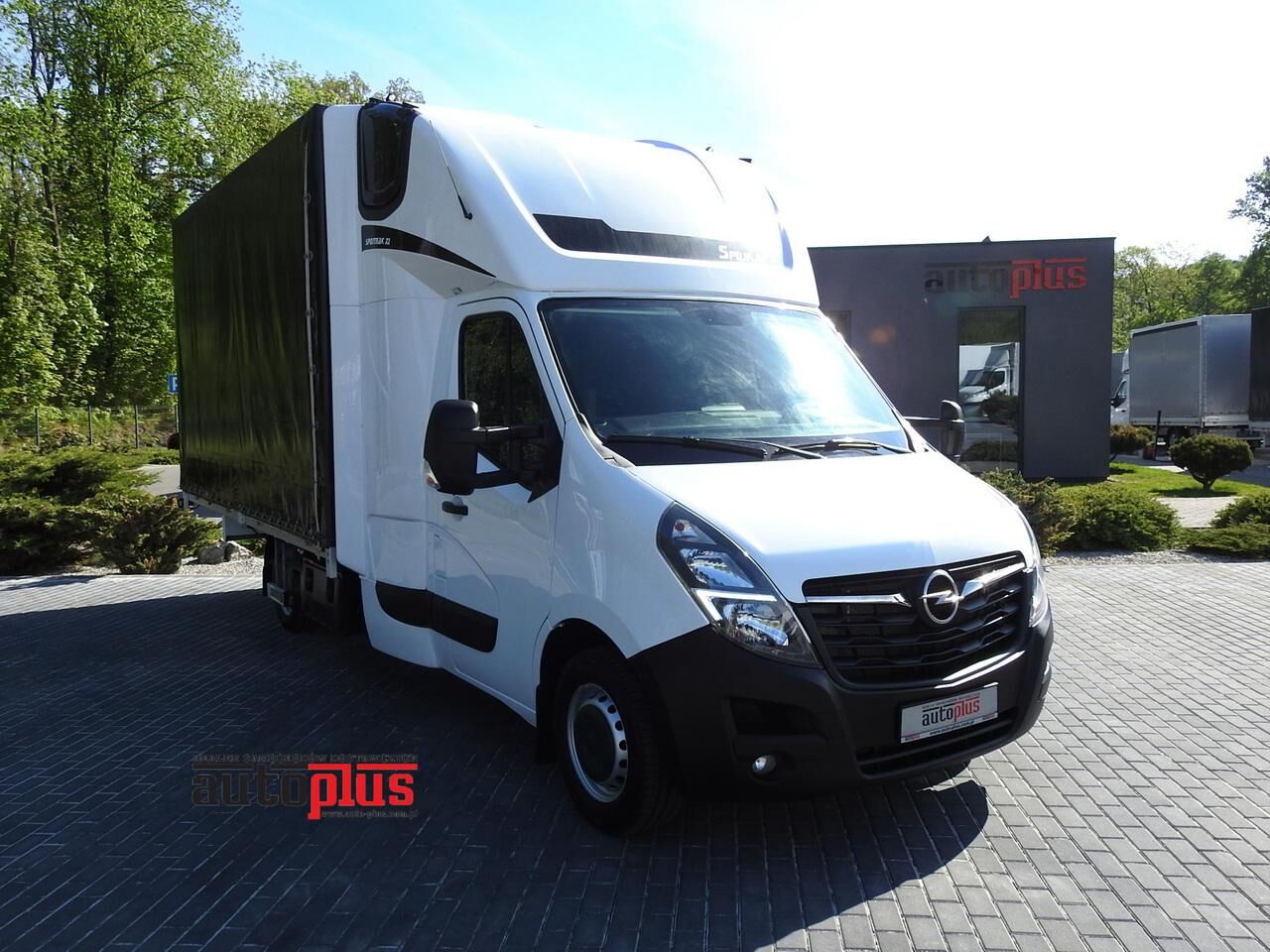 nákladní vozidlo plachta Opel MOVANO PLANDEKA 10 PALET WEBASTO TEMPOMAT KLIMATYZACJA LEDY PNEU