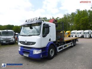 nákladní vozidlo platforma Renault Premium 380 dxi 6x2 RHD + HMF 2620-K4