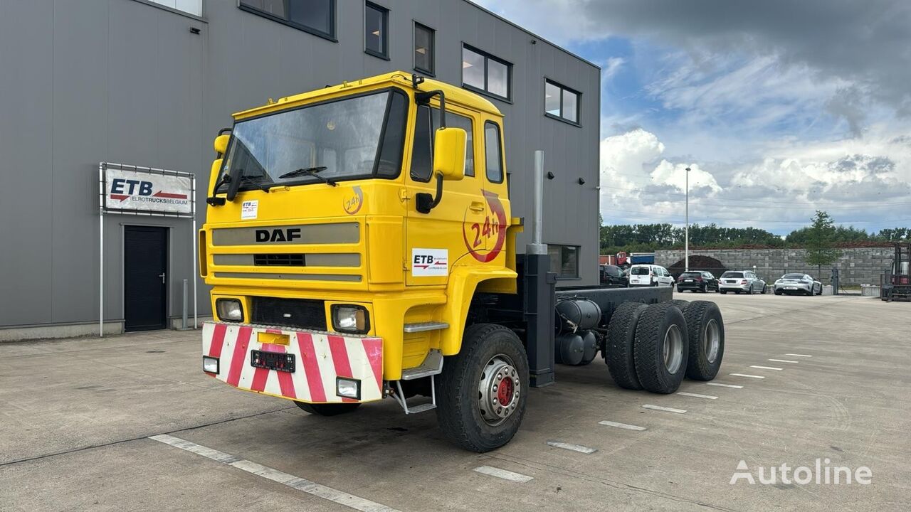 nákladní vozidlo podvozek DAF 2500 (MANUAL GEARBOX / MANUAL PUMP / 6X6)