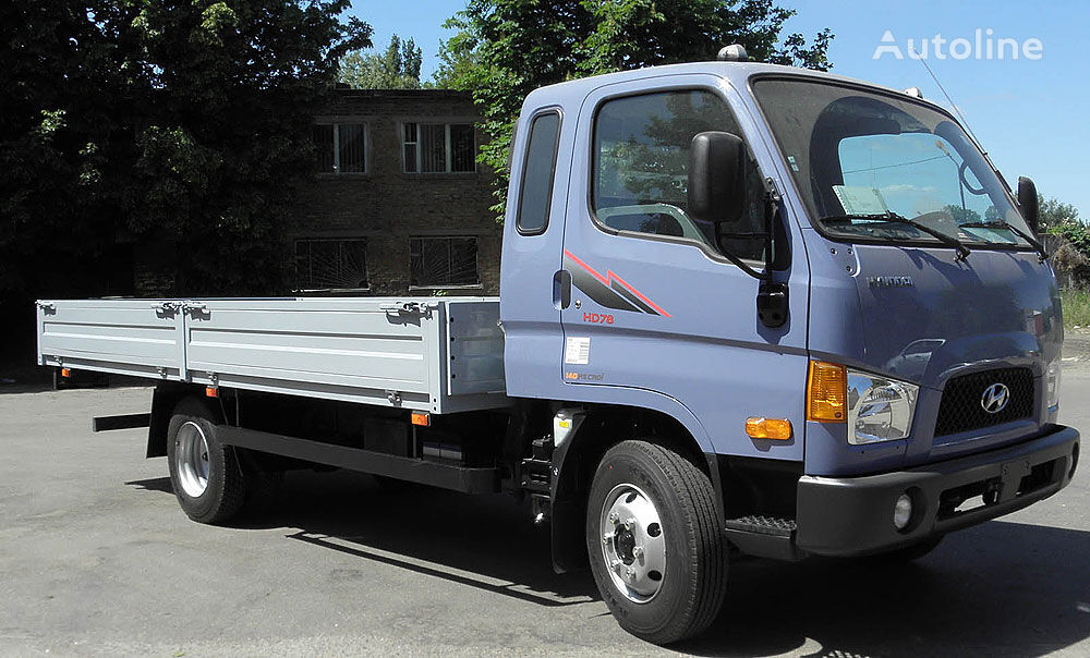 nové nákladní vozidlo valník Hyundai HD78