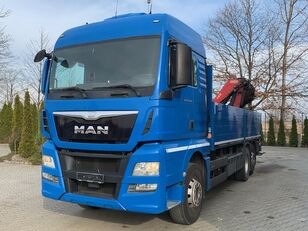 nákladní vozidlo valník MAN TGX 26.440 6x2 EURO6 SKRZYNIA Z HDS FASSI