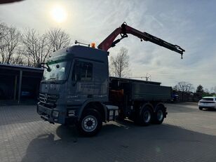 nákladní vozidlo valník Mercedes-Benz 3344K 6x4 Flatbed + Crane Fassi F235XP