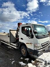 nákladní vozidlo valník Mitsubishi Fuso CANTER *crane HMF 340 K3 *MANUAL *PLATFORM 6m *FULL STEEL