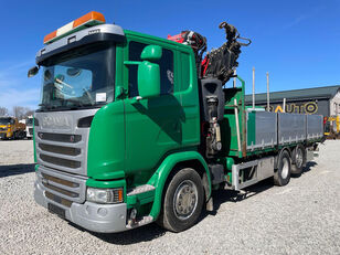 nákladní vozidlo valník Scania G 450 Fassi F295 / EUR 6 / TULOSSA