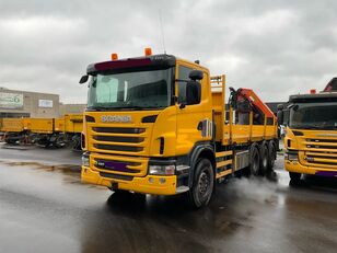 nákladní vozidlo valník Scania G420 8x4 Palfinger PK34002SH-E Winch