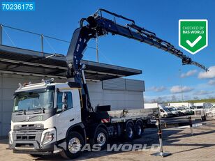 nové nákladní vozidlo valník Volvo FMX 500 8X4 EFFER 955/8S + JIB 6S Kran Crane VEB+ Euro 6
