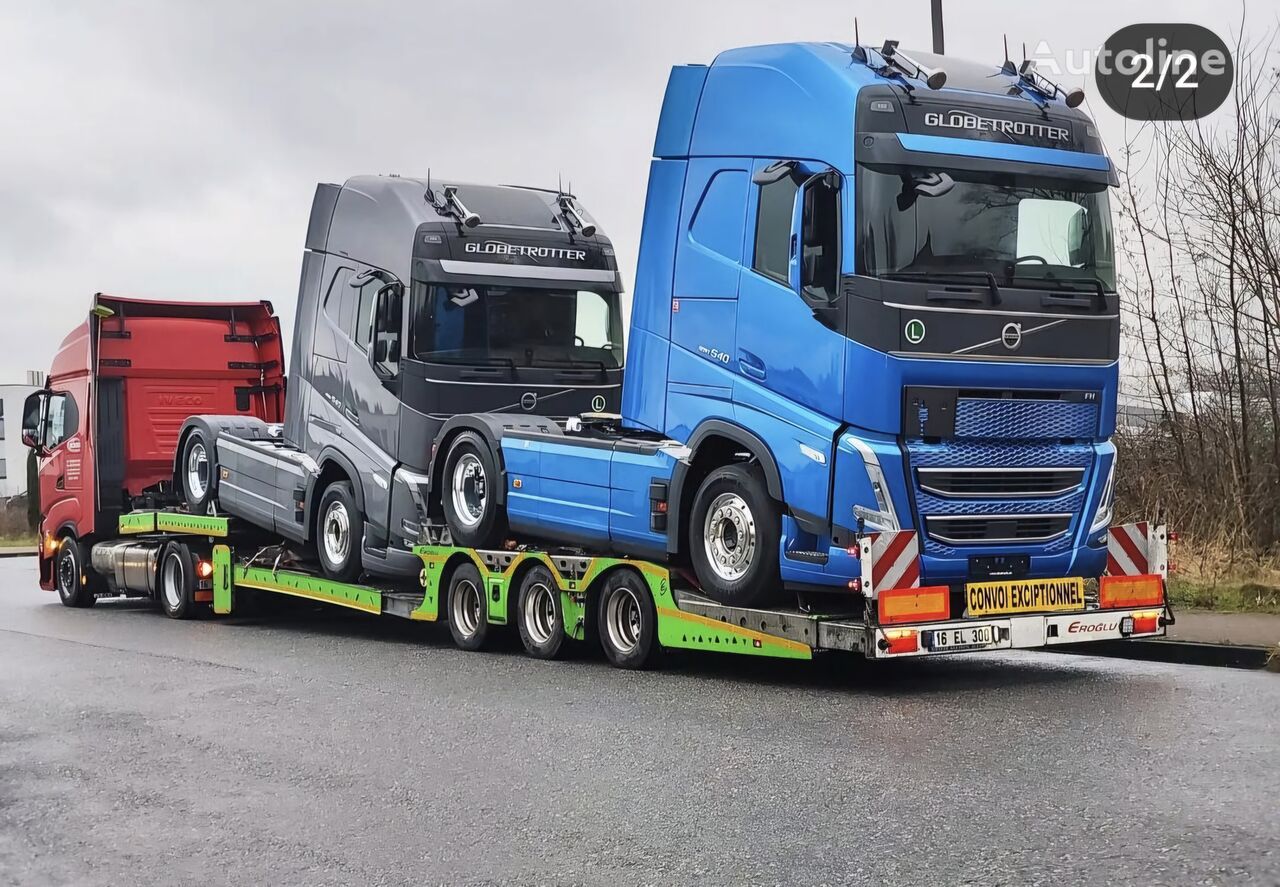 nový návěs pro přepravu automobilů Eroglu 3 Axles Truck Carrier