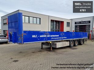 návěs valník Schmitz Cargobull SPR 24/L - 13.62 E B BAU / Staplerhalterung / Lenkachse / Liftac
