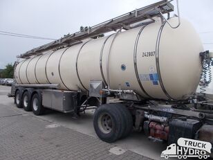 potravinářská cisterna FELDBINDER TSA 33.3-3 / 3 units available/ z pompą do rozładunku!