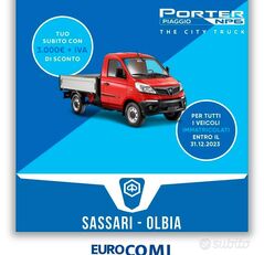 nové sklápěč < 3.5t Piaggio Porter NP6